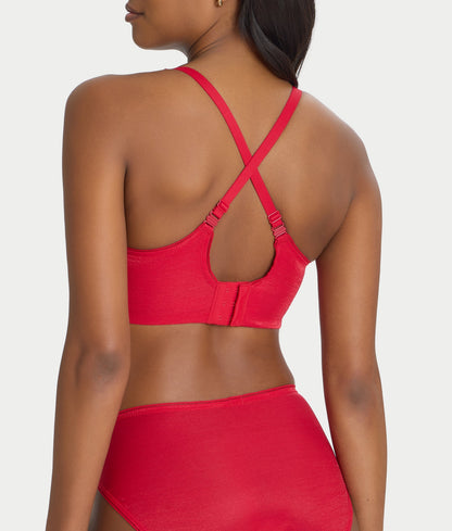 Everyday Essential Shimmer Unlined Plunge Bra