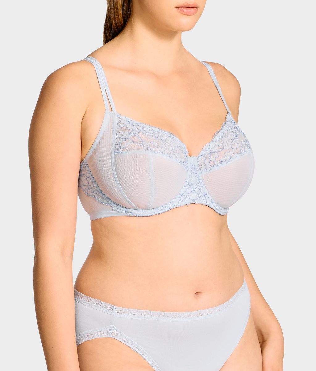 Unlined Side Support Bra