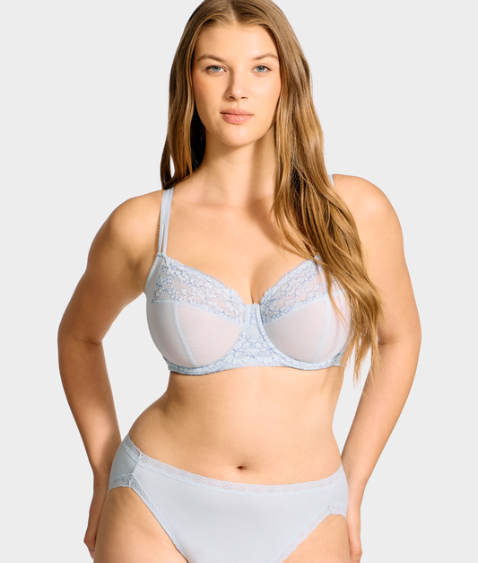Unlined Side Support Bra
