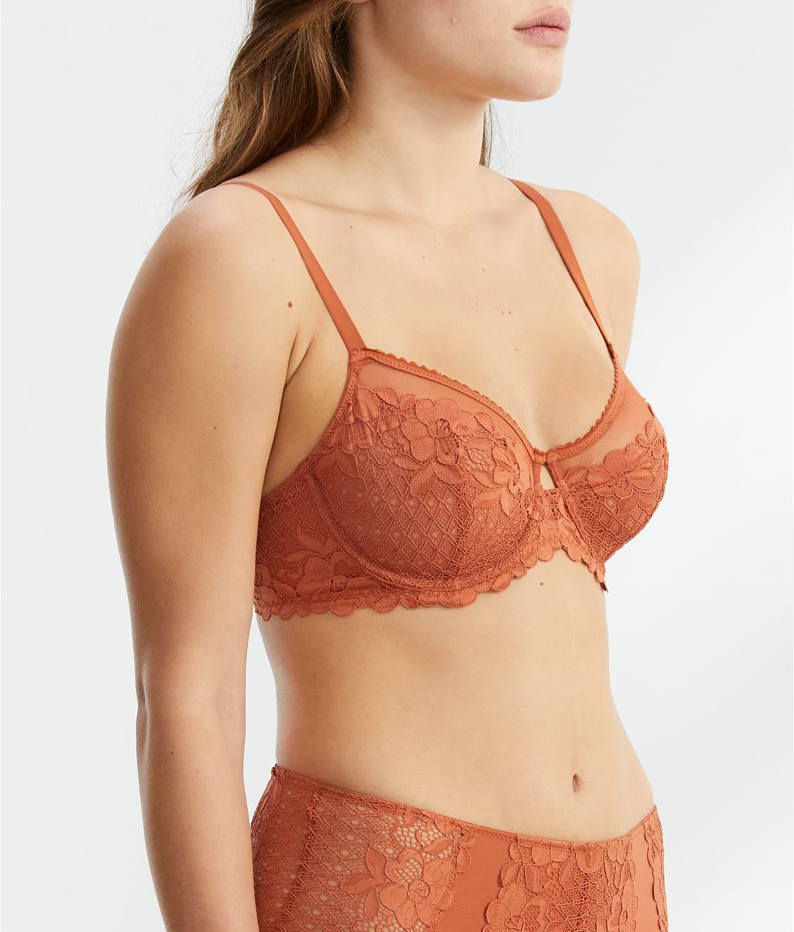The Essential Lace Unlined Balconette Bra