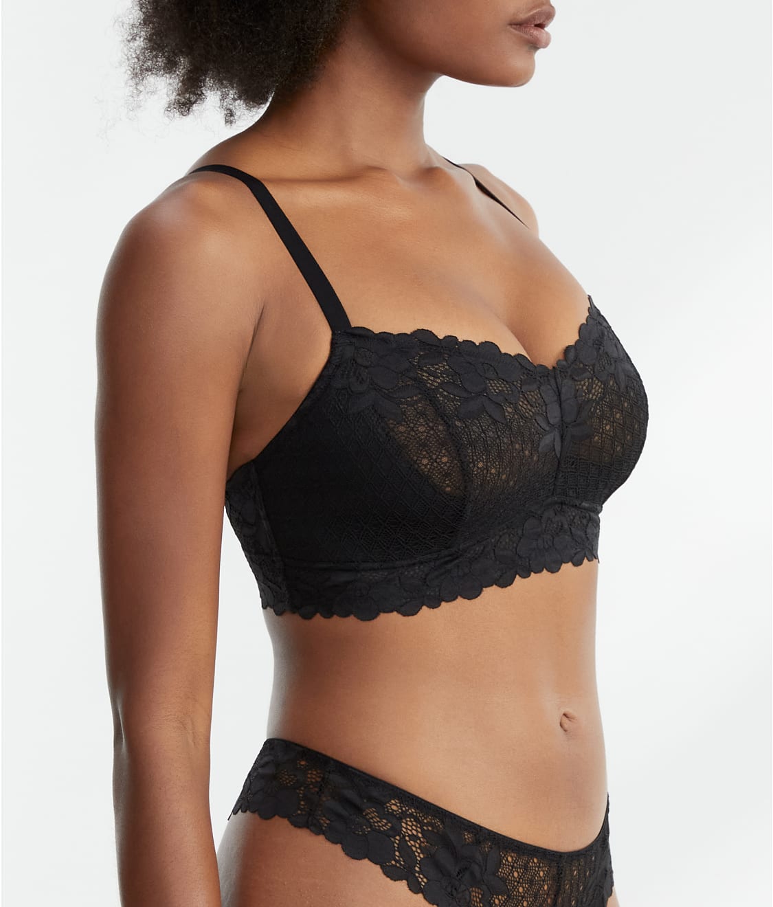 The Essential Lace Curvy Bralette
