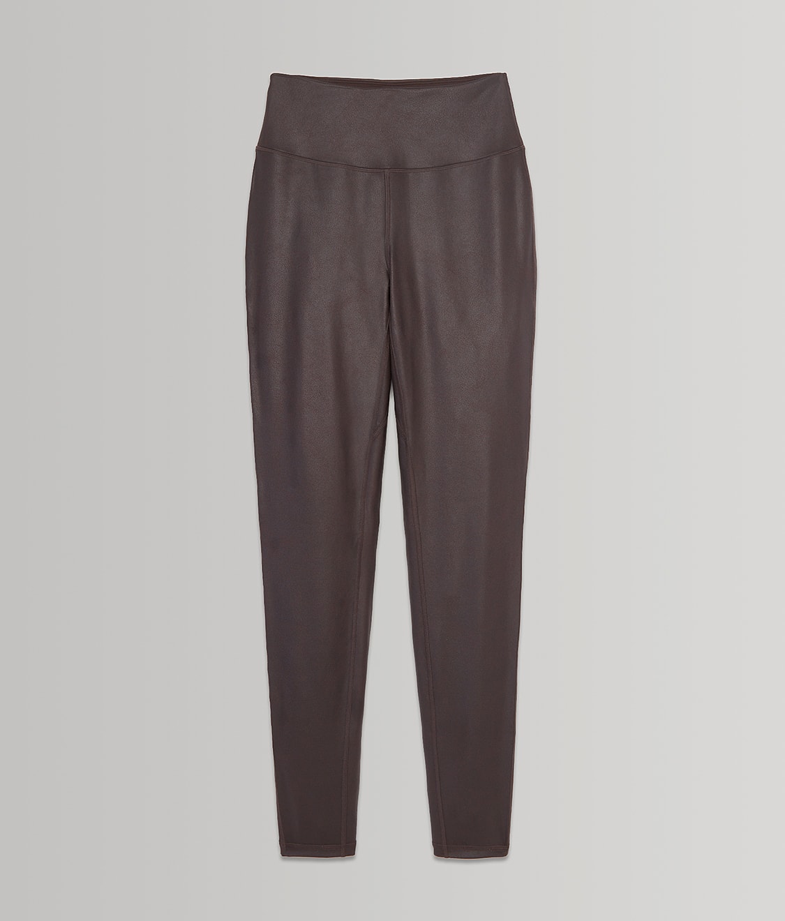 The Faux Leather High-Waist Leggings