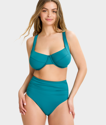 The Slimming High Leg Bikini Bottom