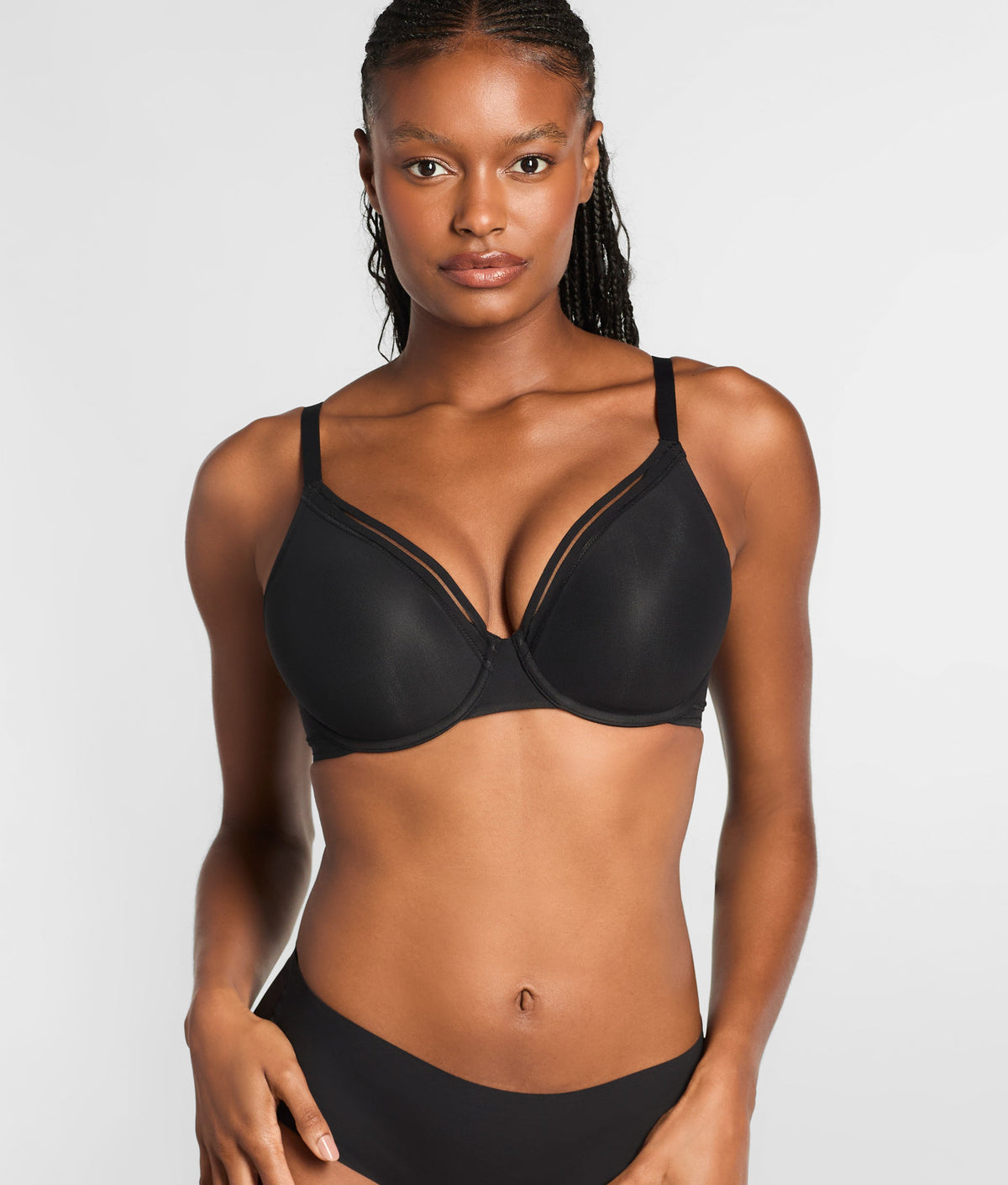 The Plunge Modern Mesh Bra