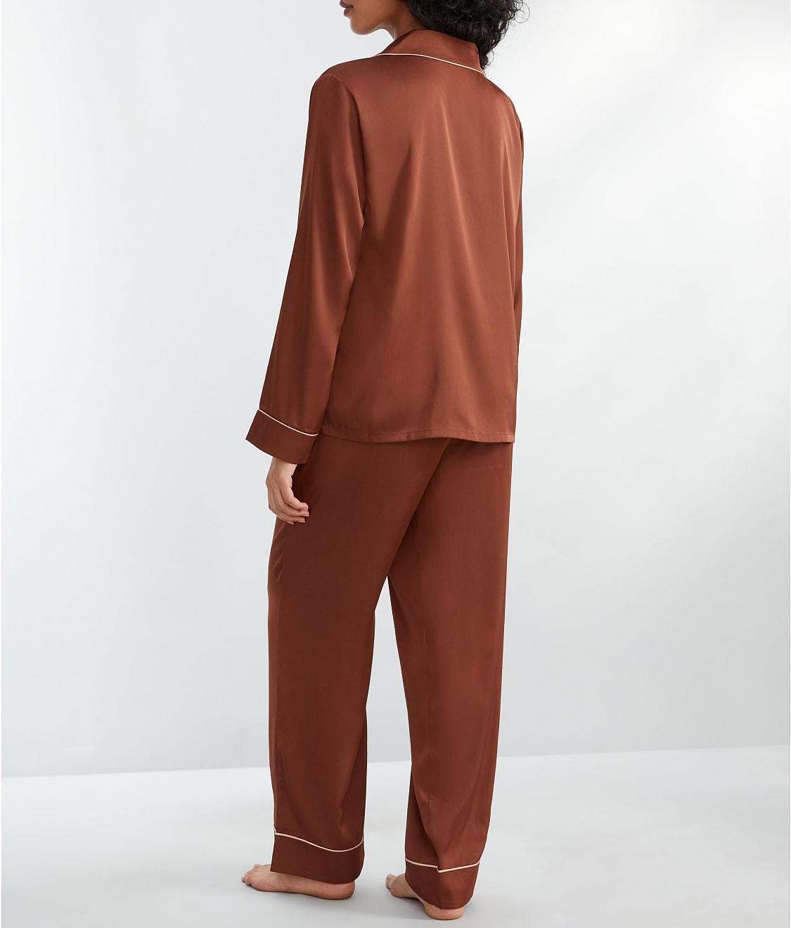 The Washed Satin Pajama Set