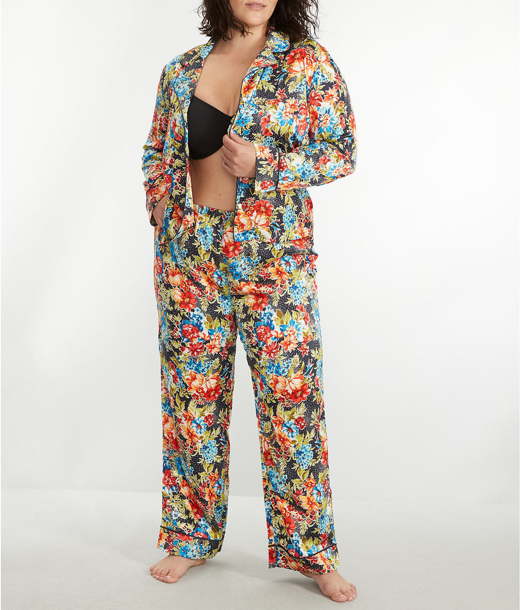 The Washed Satin Pajama Set