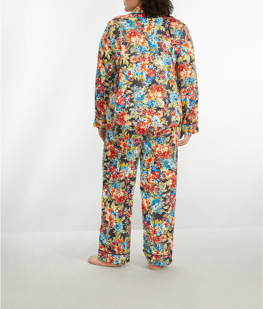 The Washed Satin Pajama Set