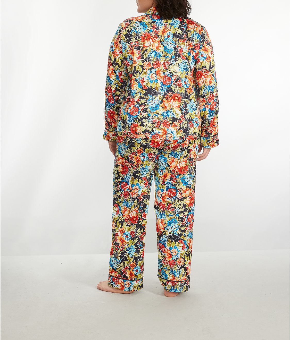 The Washed Satin Pajama Set
