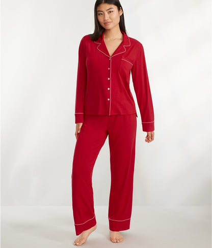 The Cooling Piped Pajama Set