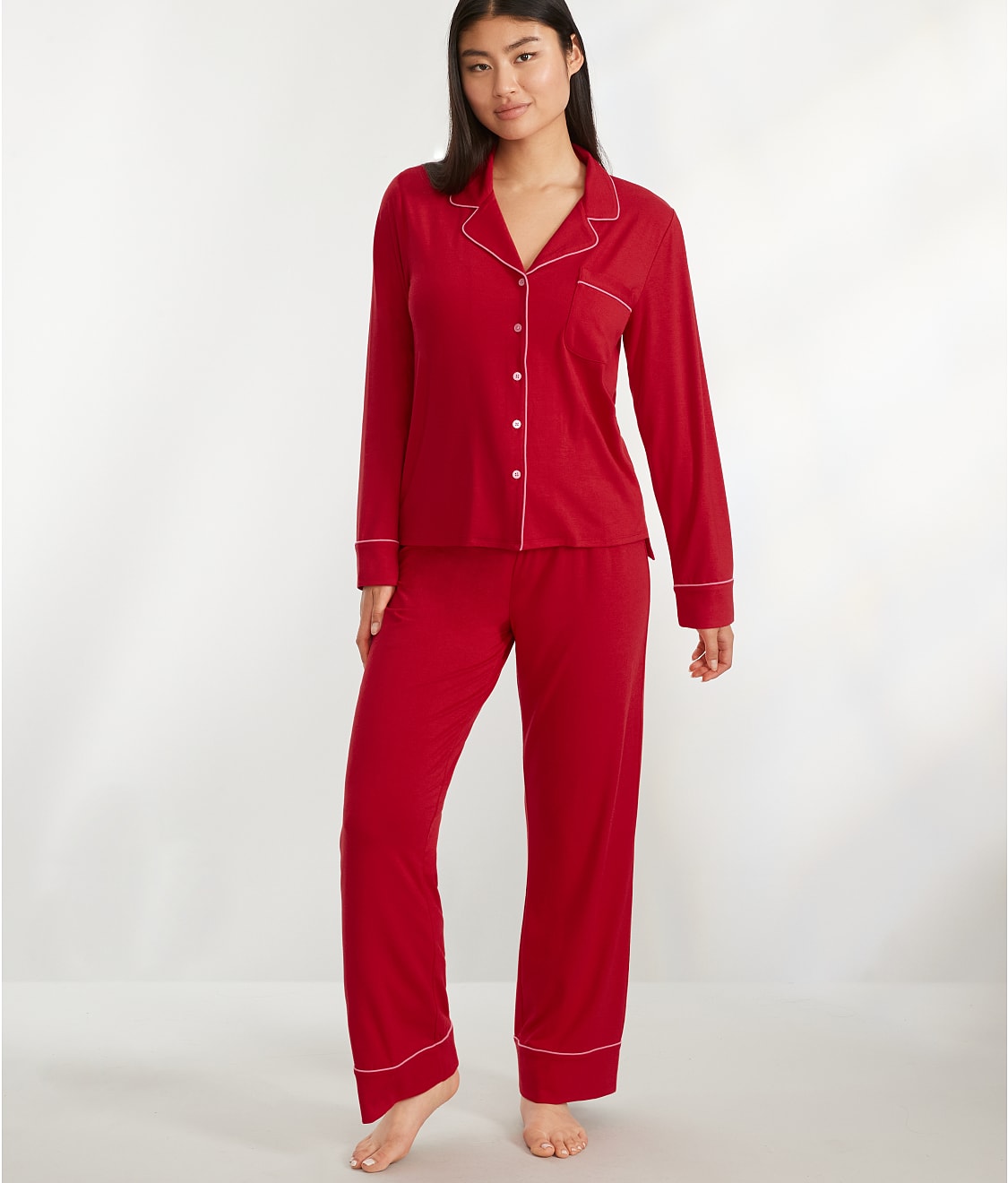 The Cooling Piped Pajama Set
