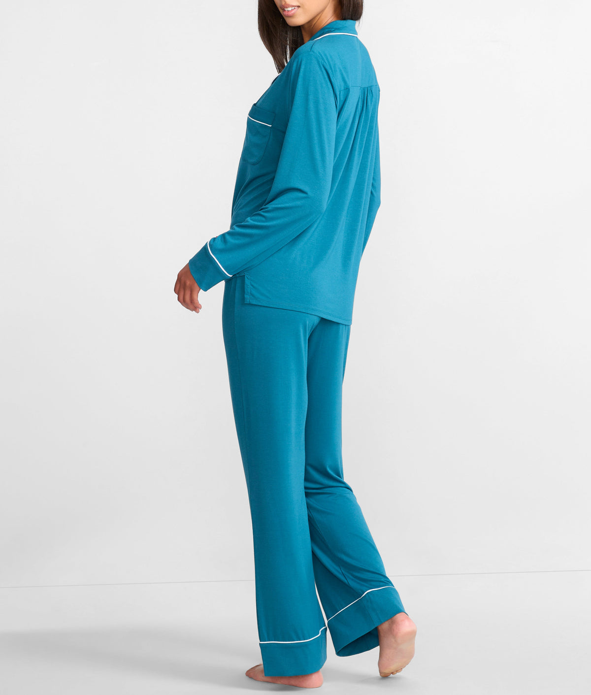 The Cooling Piped Pajama Set