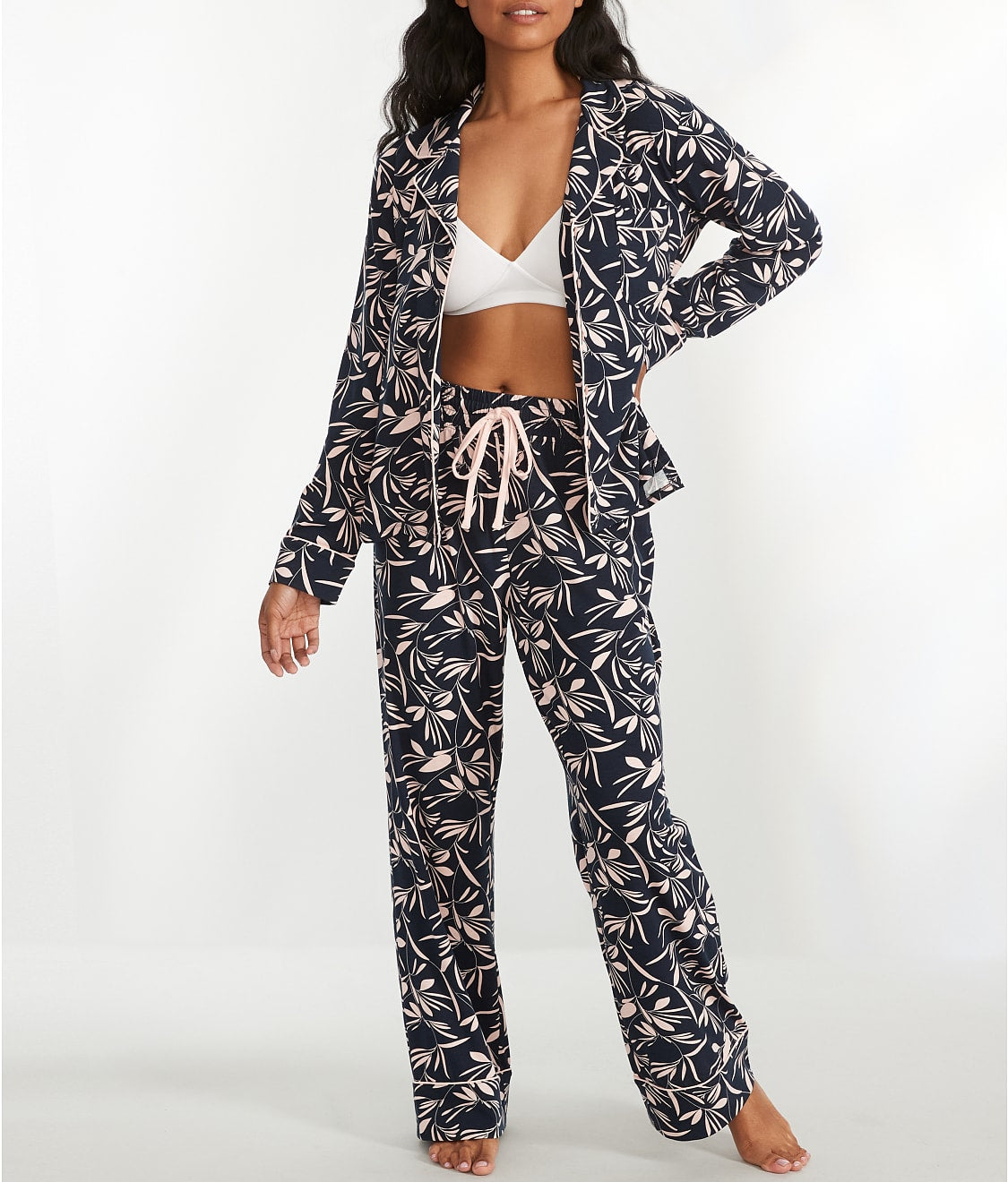 The Cooling Piped Pajama Set
