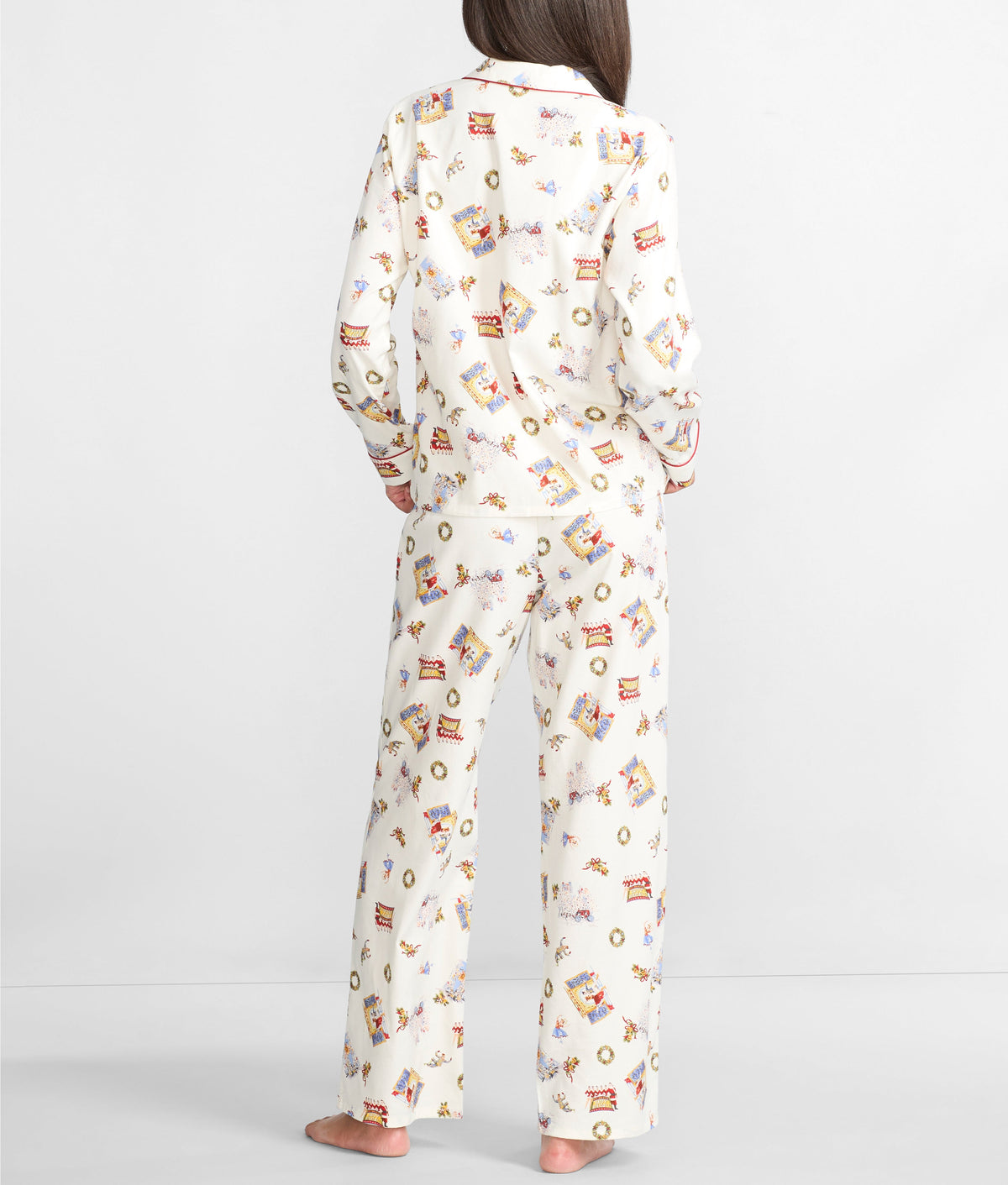 The Cozy Brushed Cotton Printed Pajama Set
