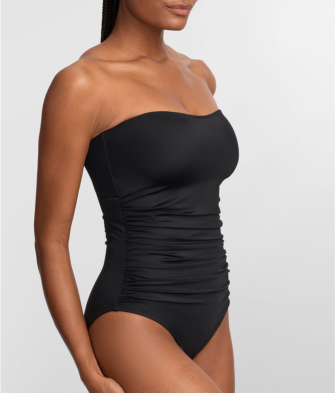 The Slimming Strapless One-Piece