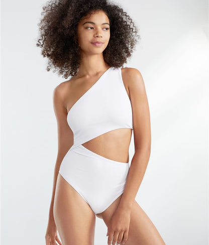 Celine Solid One-Piece Swimsuit