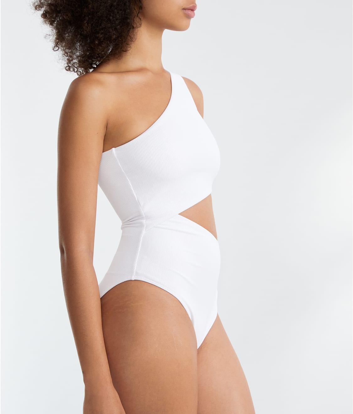 Celine Solid One-Piece Swimsuit