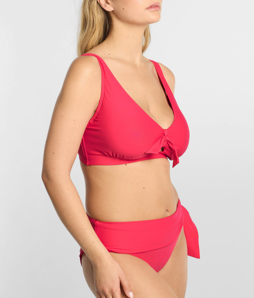 Tie Front Bikini Top