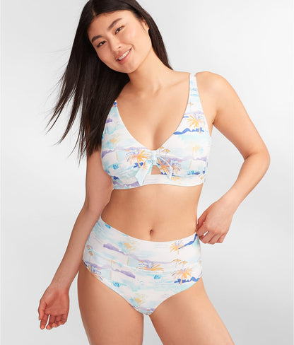 Tie Front Bikini Top