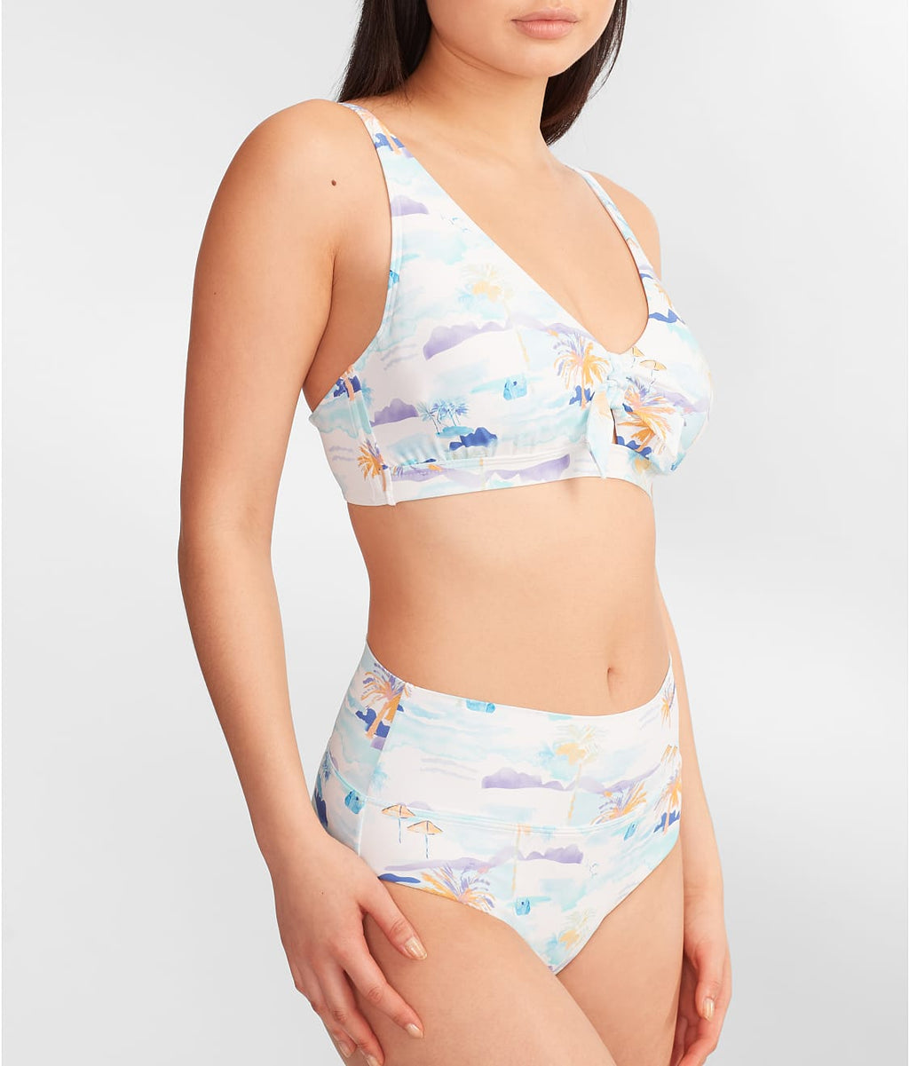Tie Front Bikini Top