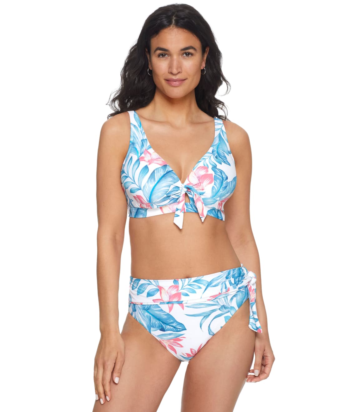 Sash Fold-Over Bikini Bottom