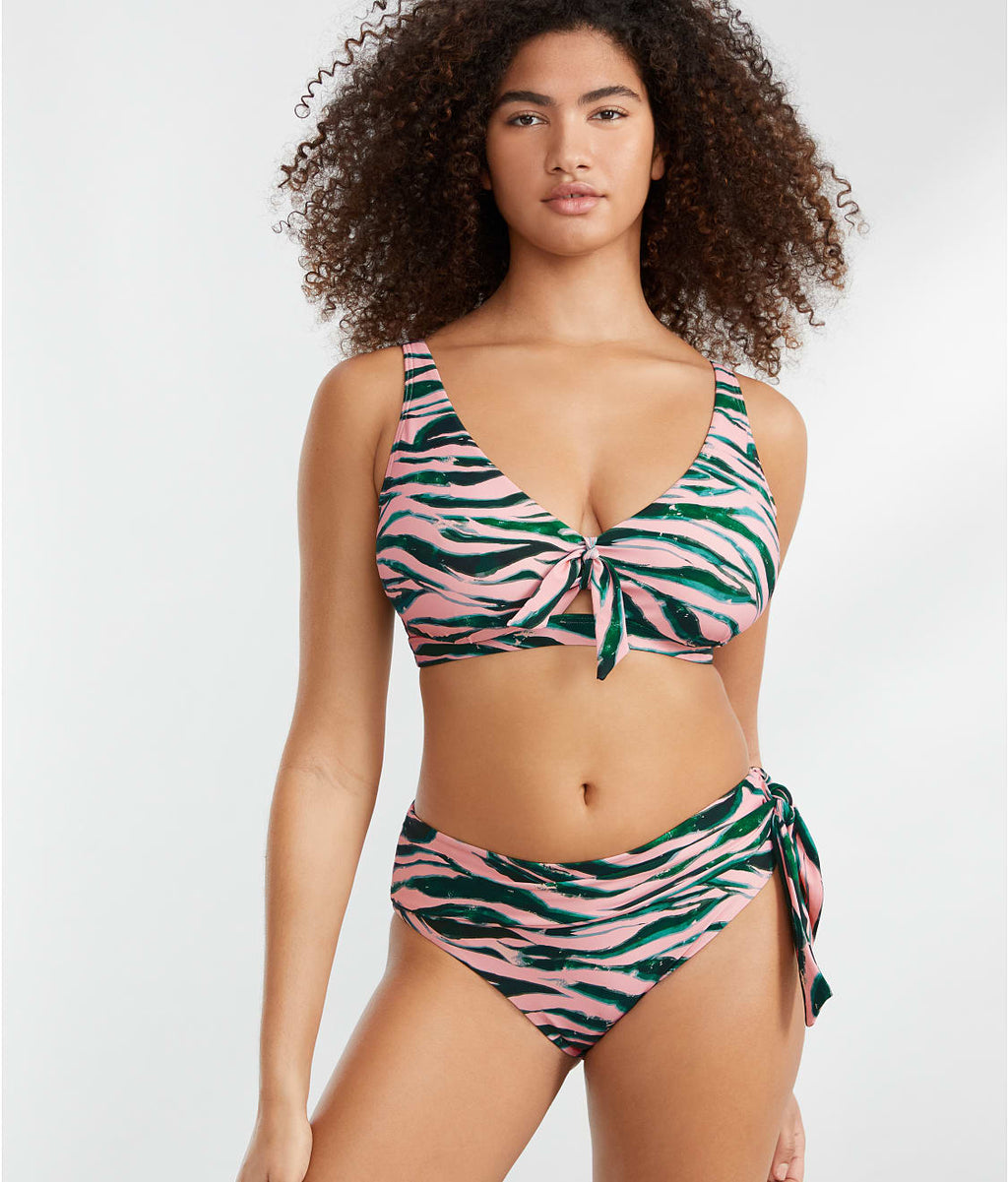 Sash Fold-Over Bikini Bottom
