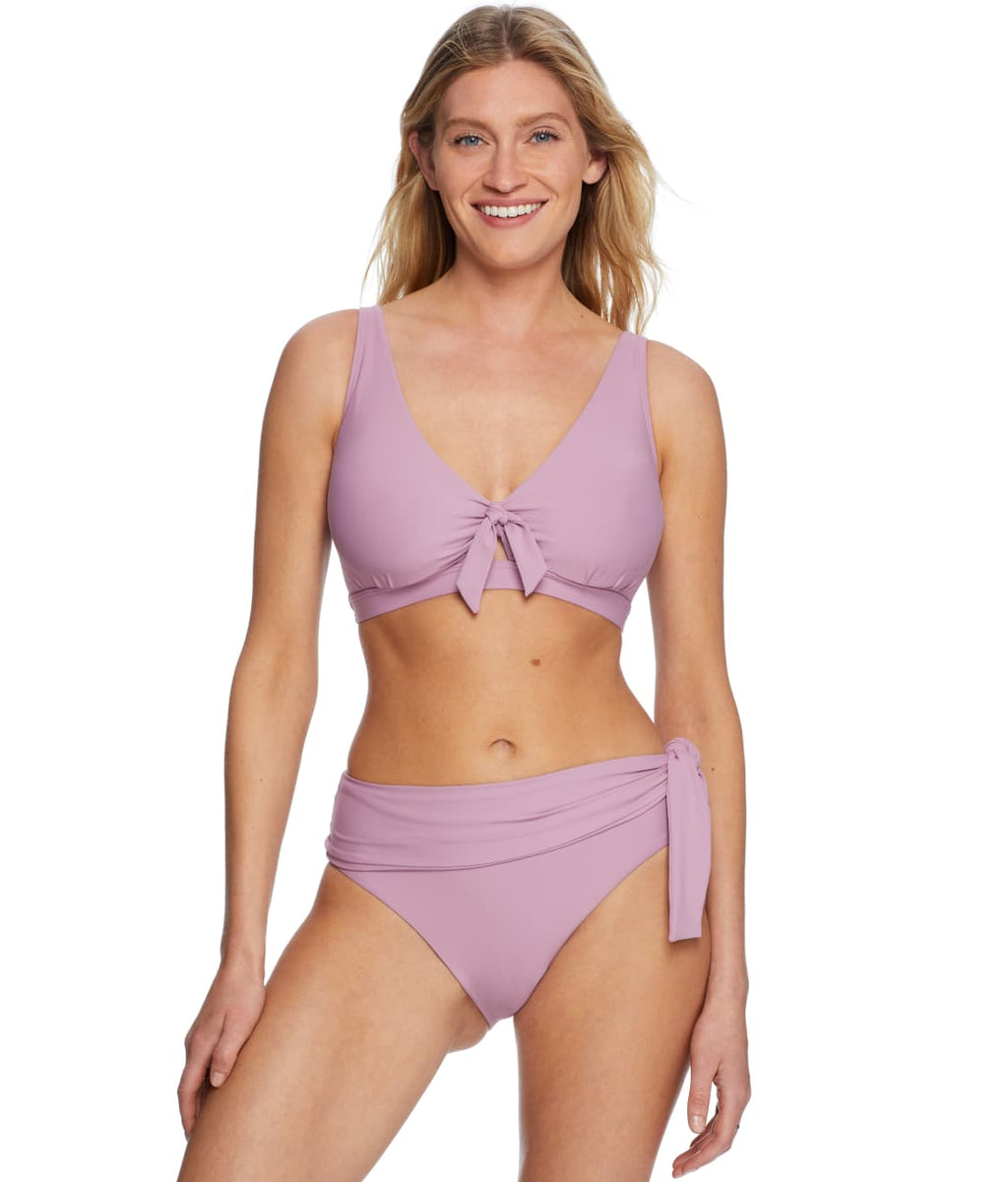 Sash Fold-Over Bikini Bottom