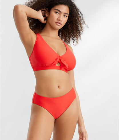 Tie Front Bikini Top