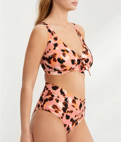 Tie Front Bikini Top