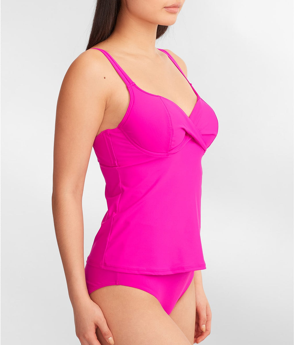 Underwire Wrap Tankini Top