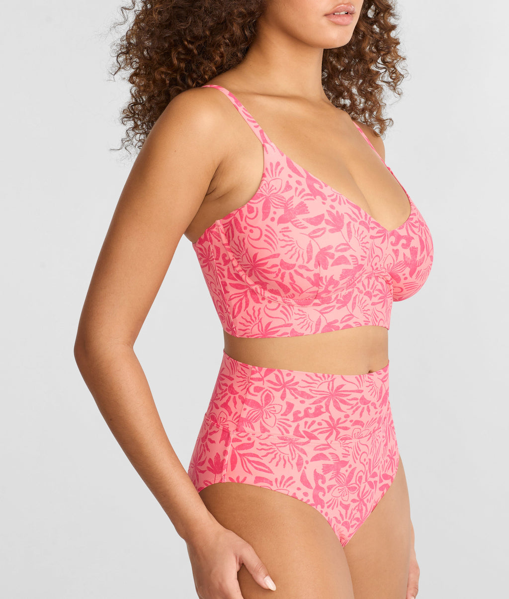 Longline Underwire Bikini Top