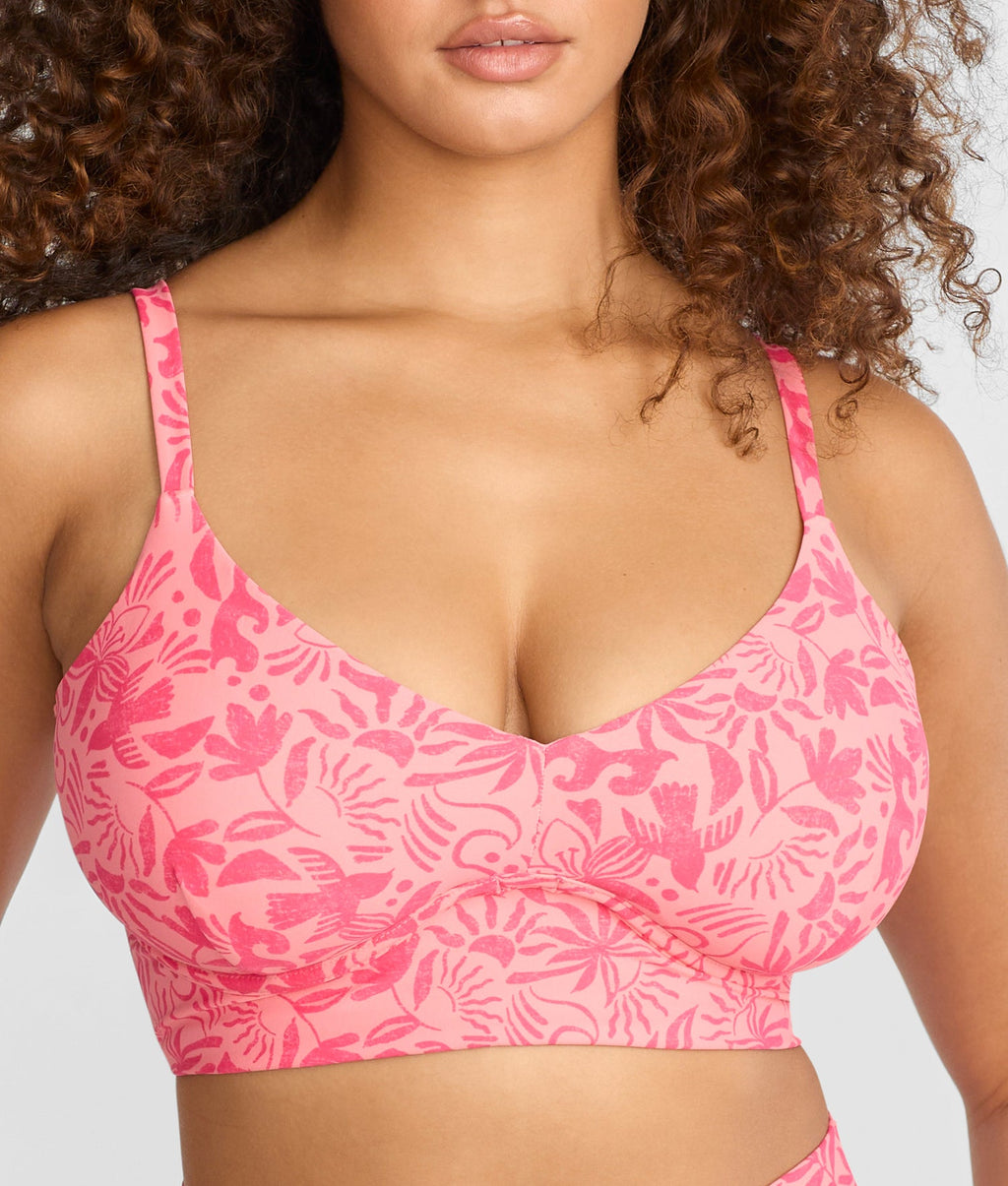 Longline Underwire Bikini Top