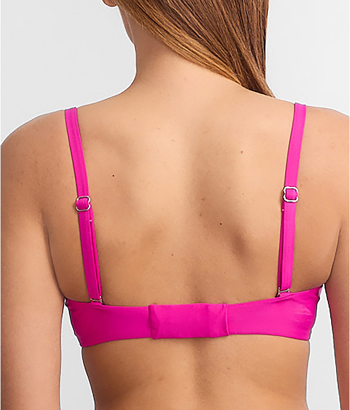 Square Neck Underwire Bralette Bikini Top