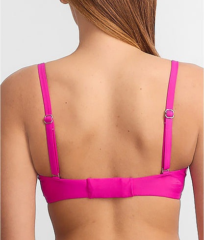Square Neck Underwire Bralette Bikini Top