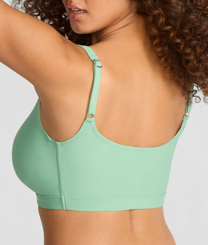 V Front Bralette Underwire Bikini Top