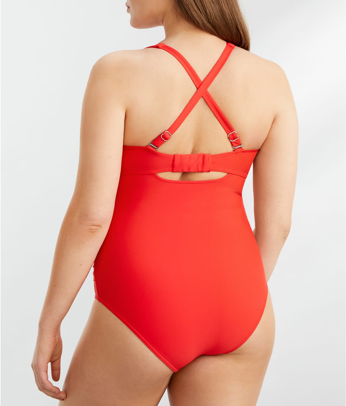 Tie Front Underwire One-Piece