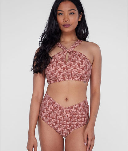 High-Neck Bikini Top