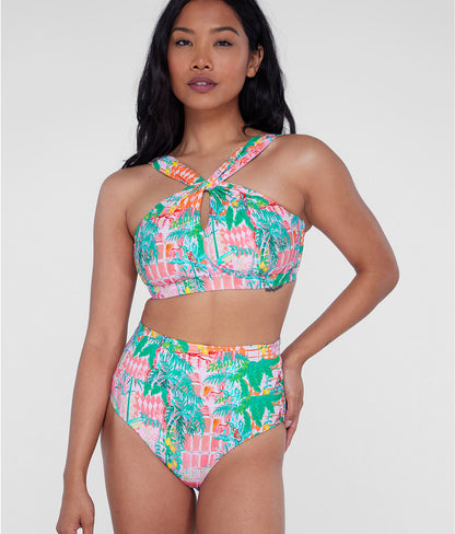 High-Neck Bikini Top