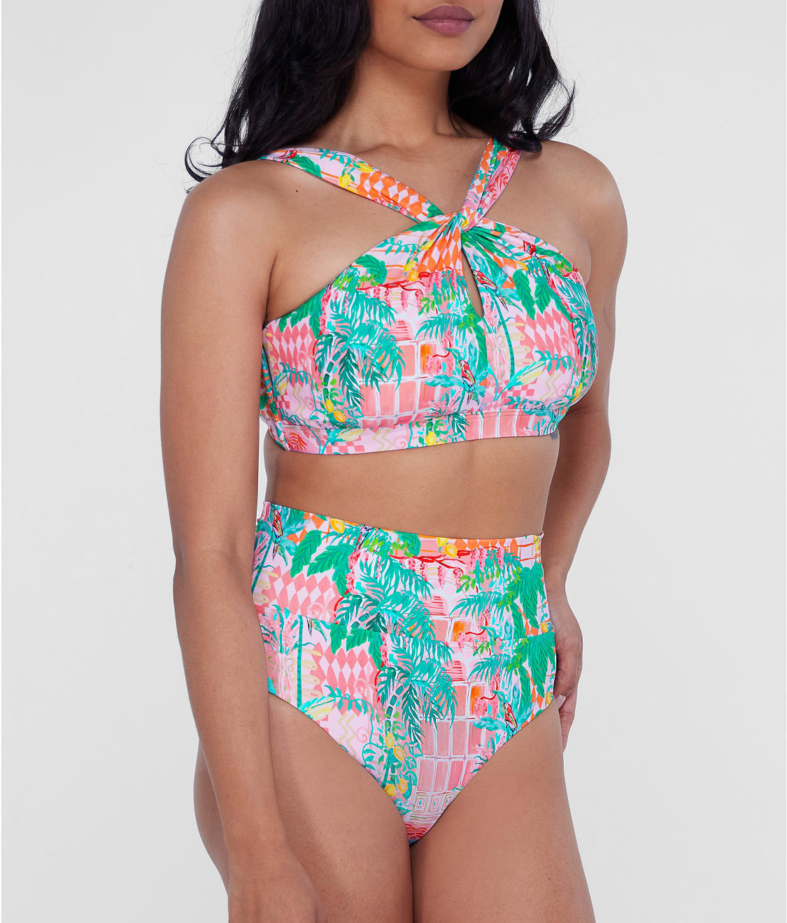 High-Neck Bikini Top