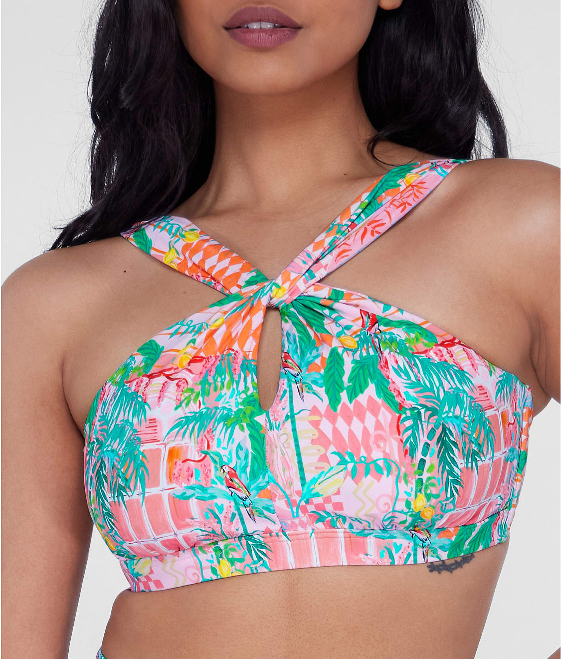 High-Neck Bikini Top