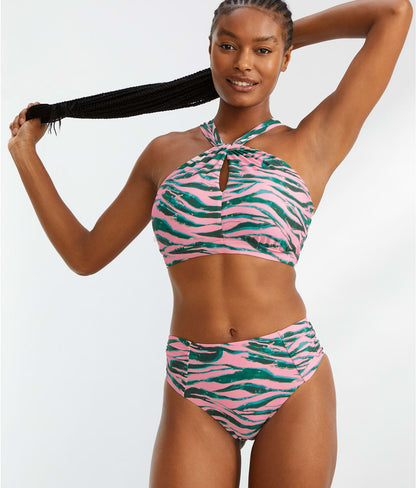 High-Neck Bikini Top