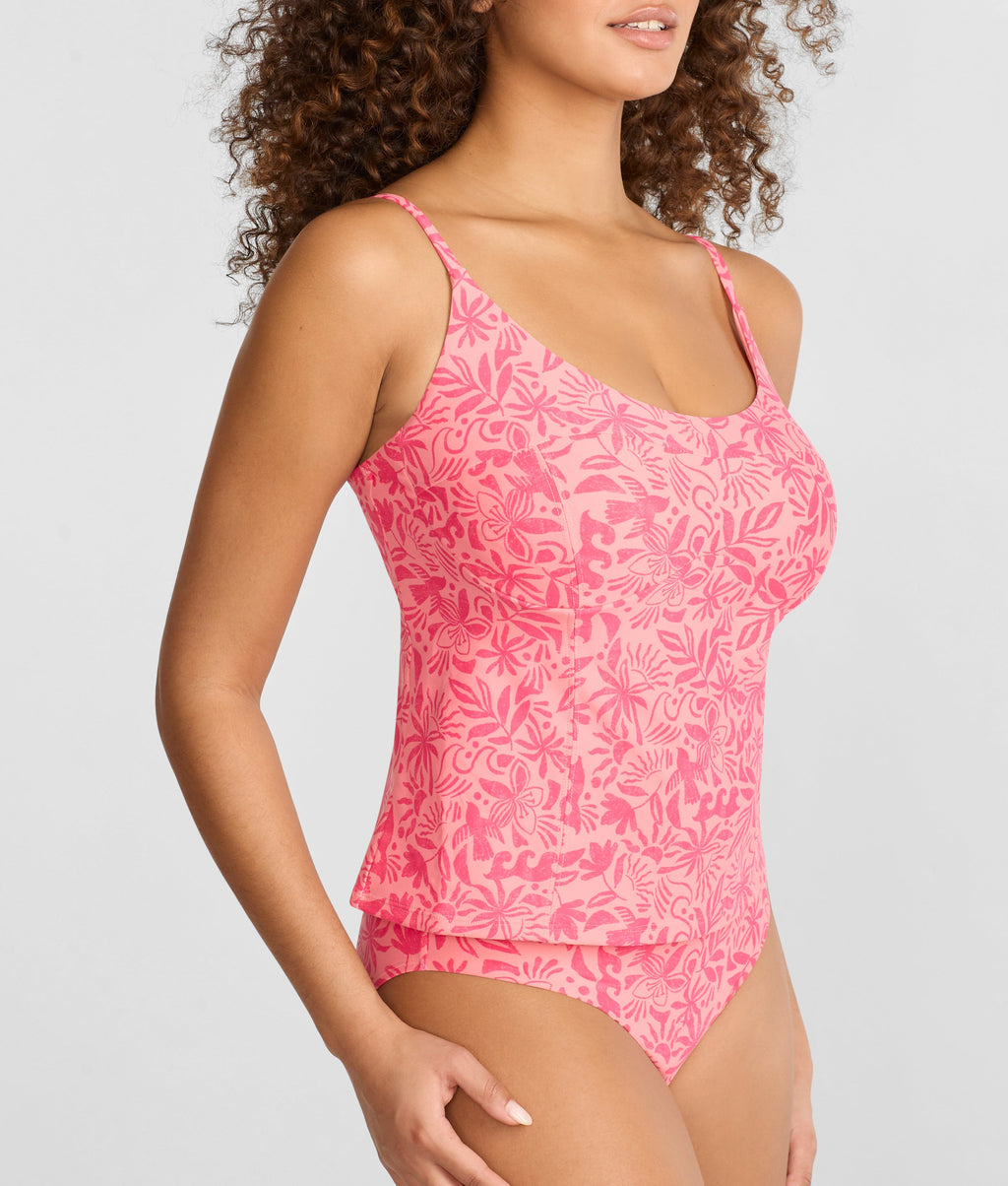 Longline Underwire Tankini Top