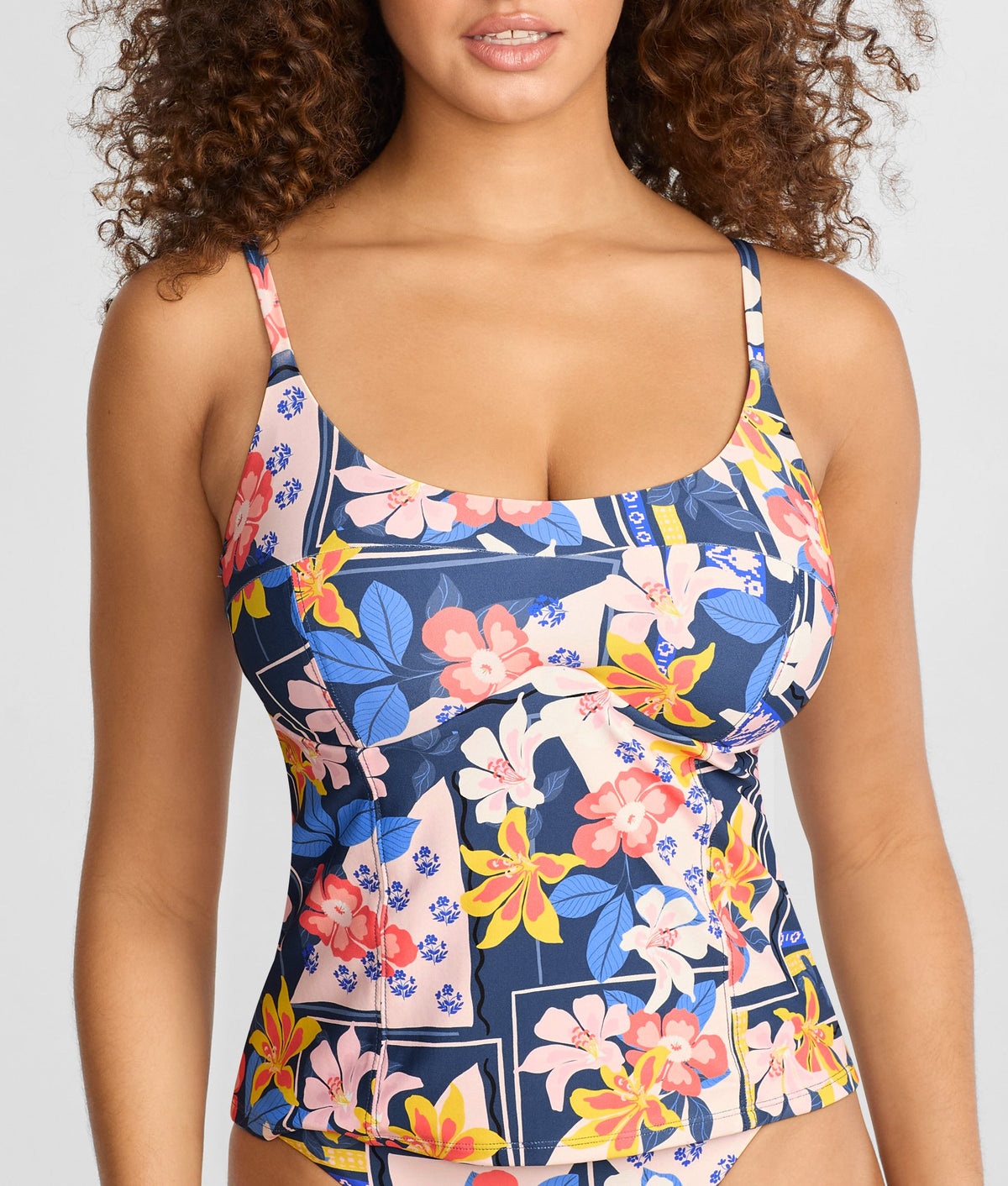 Longline Underwire Tankini Top
