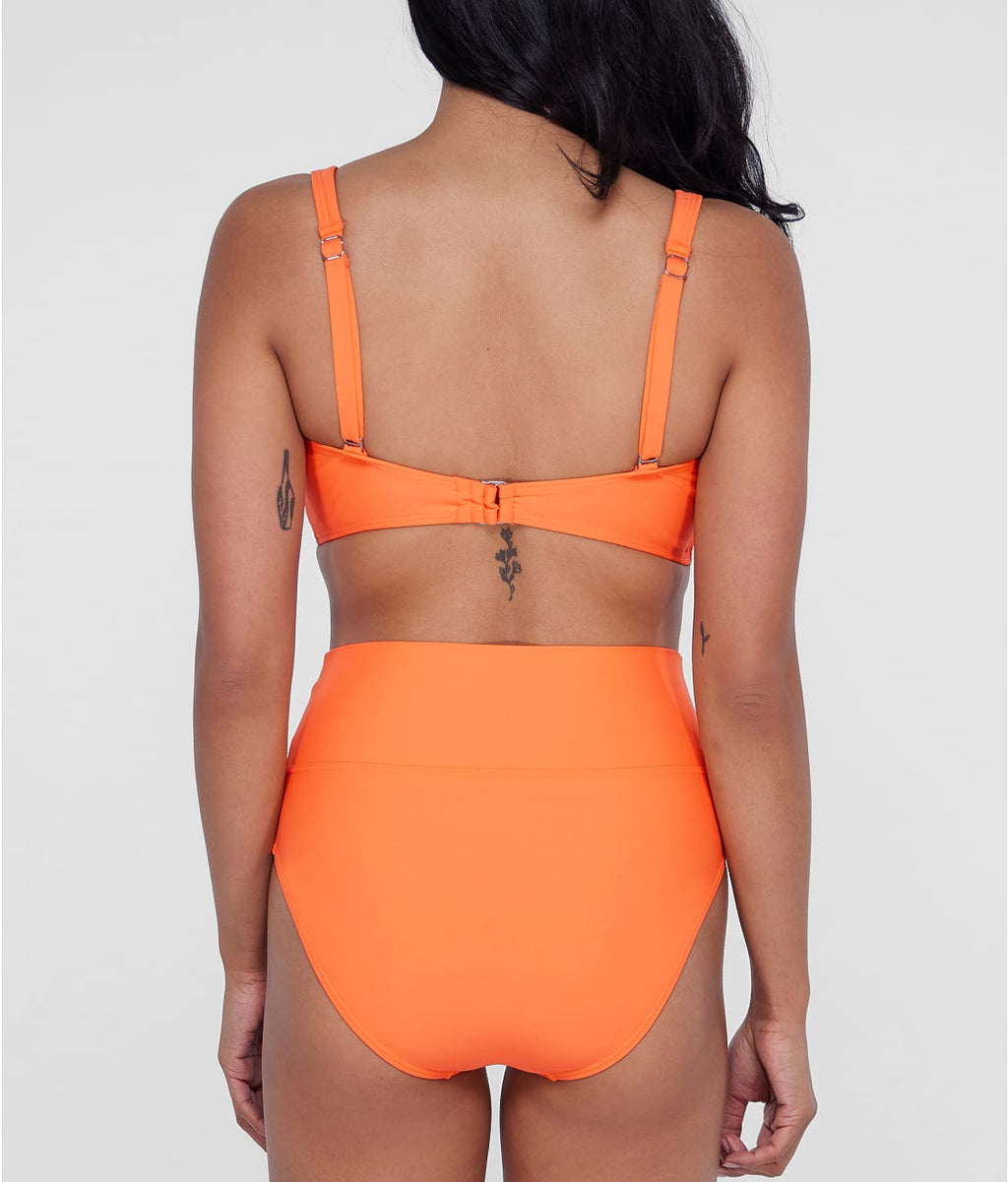 High-Waist Fold-Over Bikini Bottom