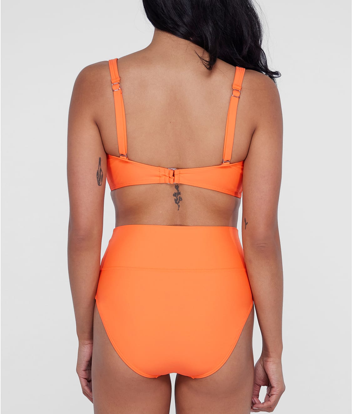 High-Waist Fold-Over Bikini Bottom