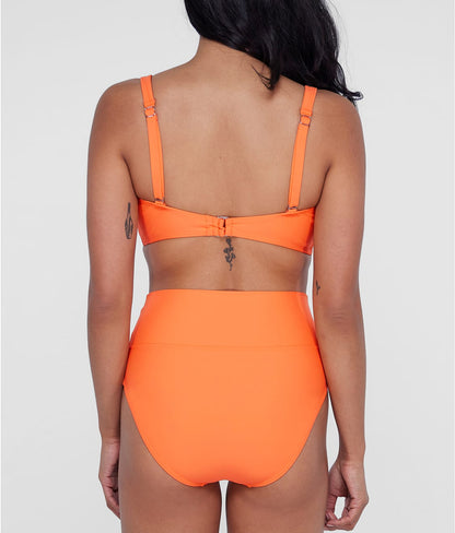 High-Waist Fold-Over Bikini Bottom