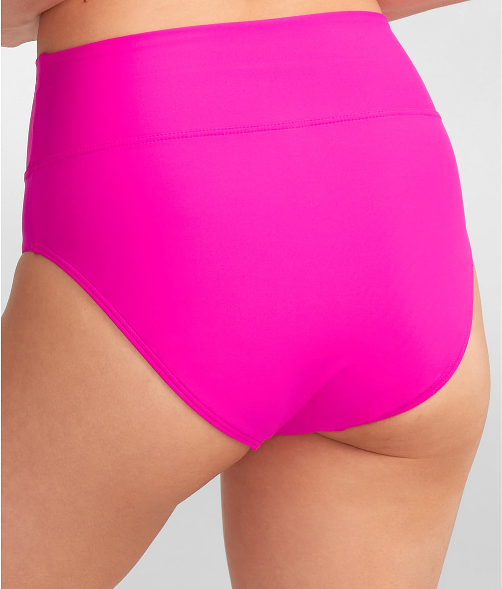 High-Waist Fold-Over Bikini Bottom