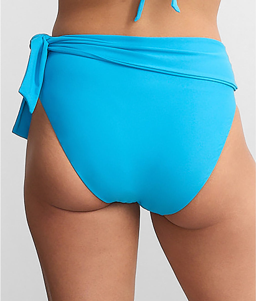 Sash Fold-Over Bikini Bottom