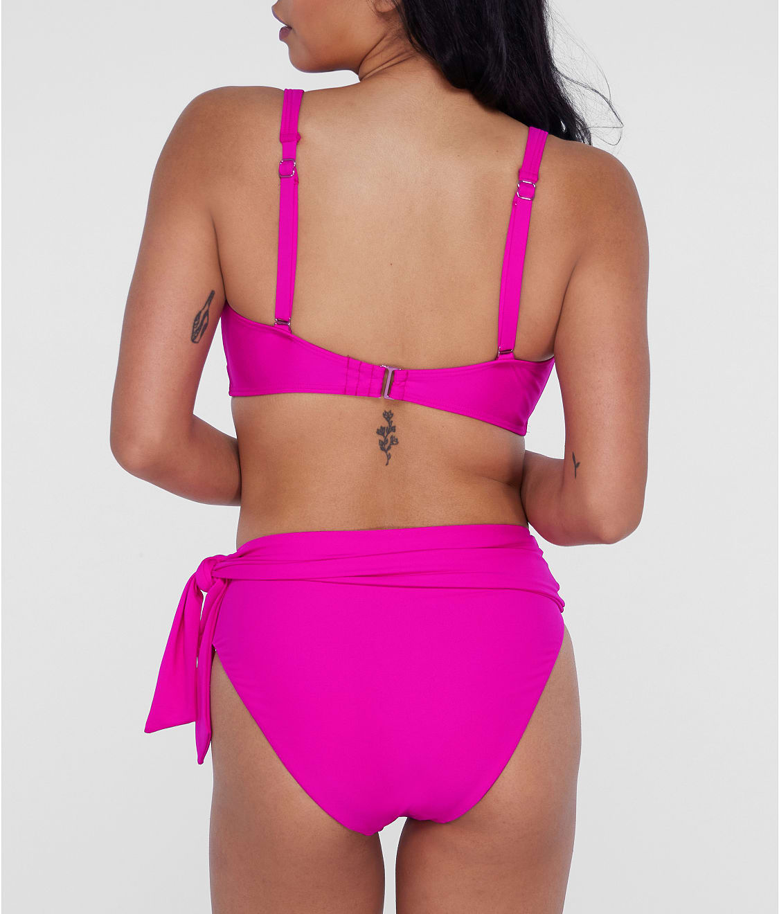 Sash Fold-Over Bikini Bottom