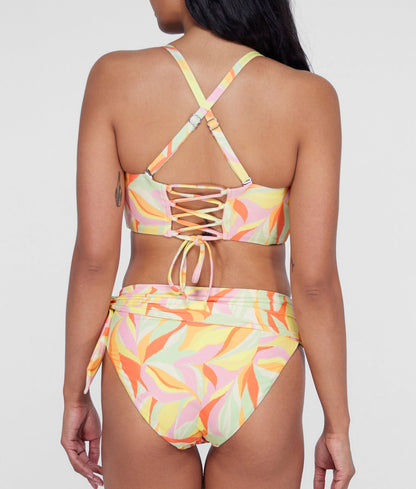 Sash Fold-Over Bikini Bottom