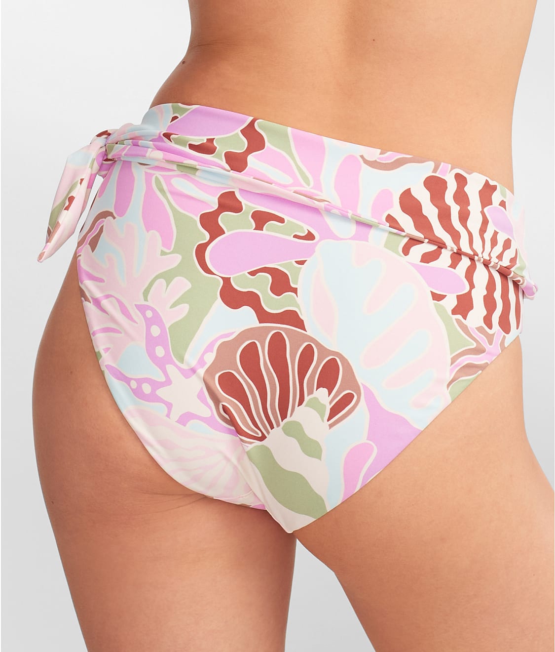Sash Fold-Over Bikini Bottom